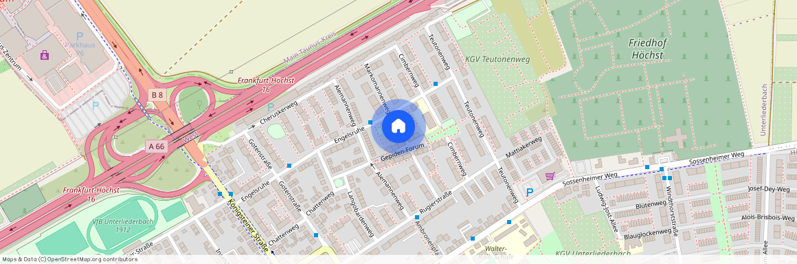 Markomannenweg, 65929 West - Unterliederbach