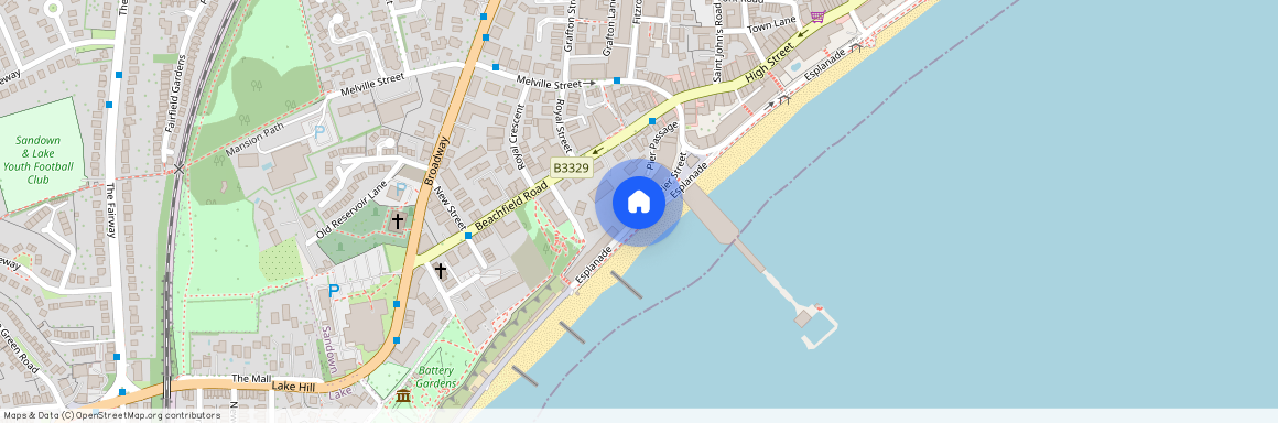 Sandbanks, Esplanade, PO36