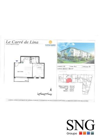 T2 AVEC BALCON ET DEUX PARKINGS - Photo 5