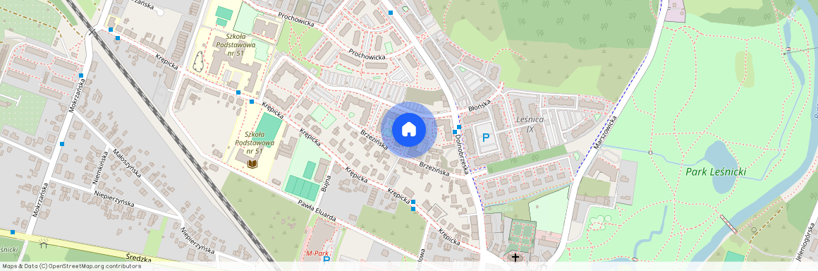 ul. Brzezińska, Leśnica, Fabryczna, Wrocław, dolnośląskie