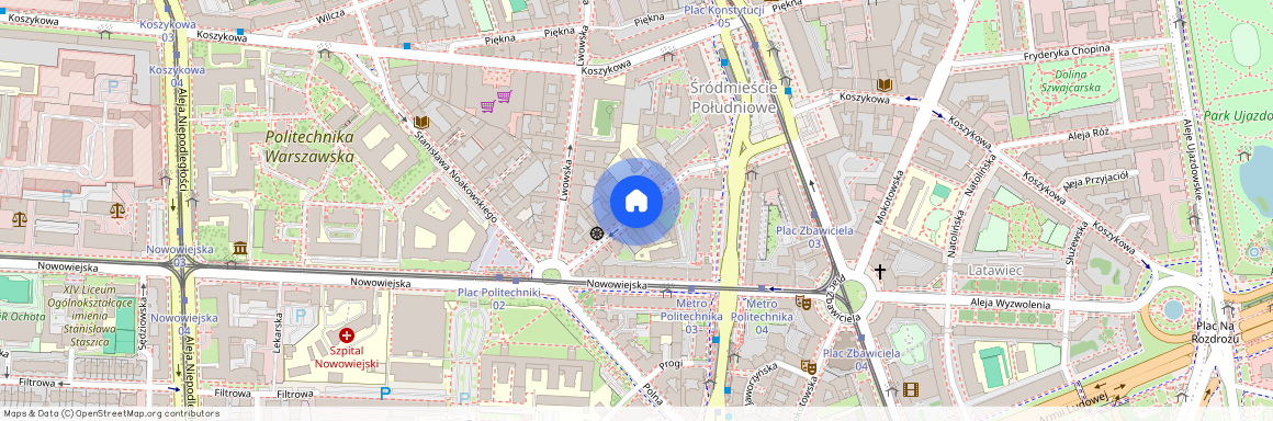 Warszawa, Śródmieście, Śniadeckich