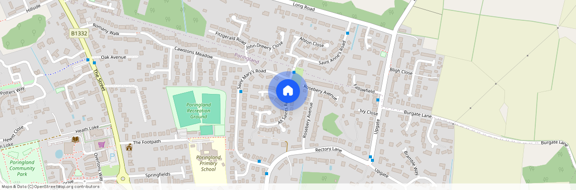 All Saints Road, Poringland, Norwich