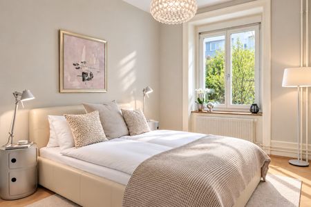 Neu renovierte, möblierte 3.5-Zimmer-Altbauwohnung mit Gartensitzplatz in Zürich Wiedikon - Photo 3