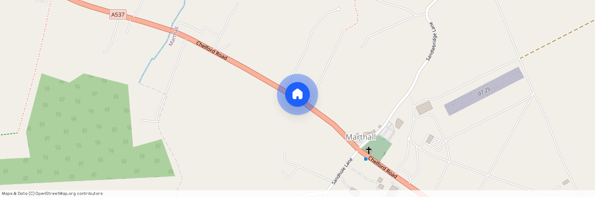 Chelford Road, Marthall