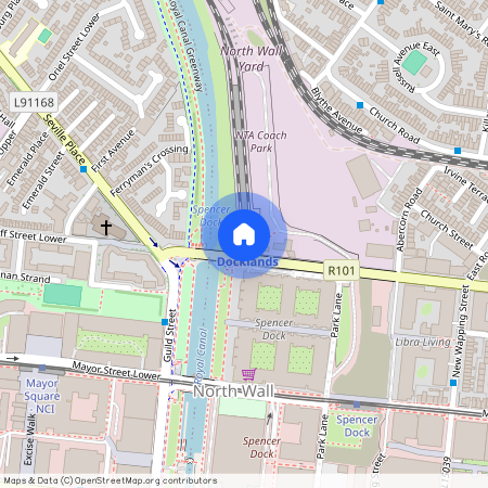 Quayside Quarter @ Dublin Landings, Docklands, Dublin 1