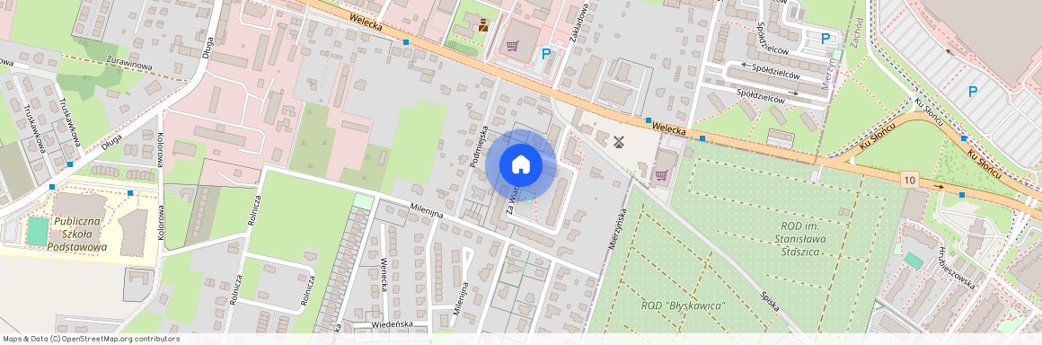 ul. Za Wiatrakiem, Mierzyn, Dobra (Szczecińska), policki, zachodniopomorskie