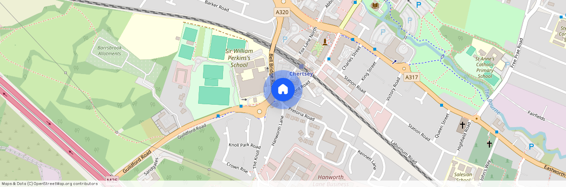 Chertsey, Surrey, KT16