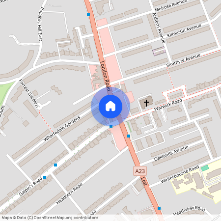 London Road, Thornton Heath, Surrey, CR7