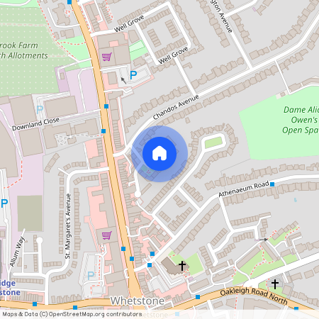 The Grange, Grange View Road (MS185), Whetstone. N20