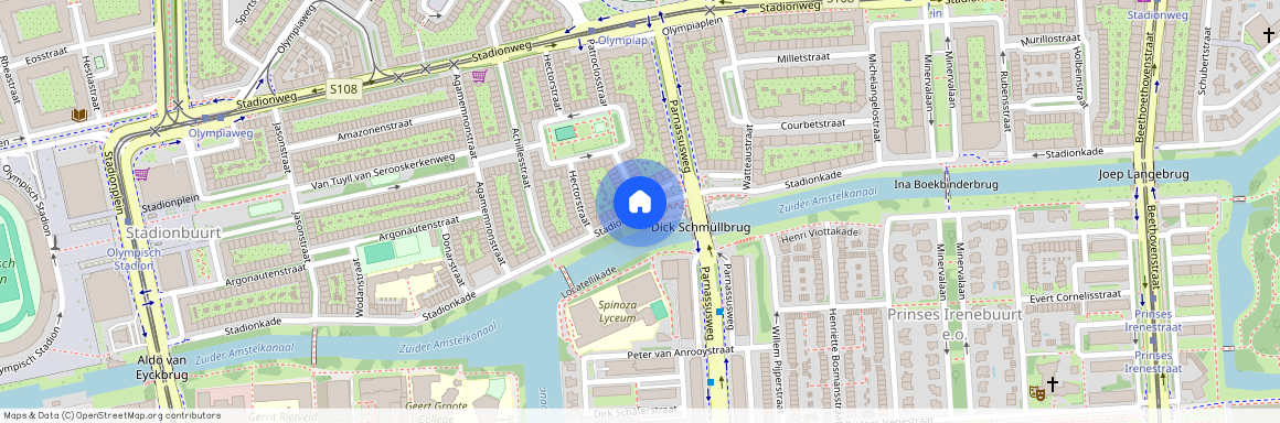 Stadionbuurt, 1076 BJ, Stadionkade, Amsterdam