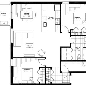 Appartement 4 1/2 Ste-Foy - Photo 3