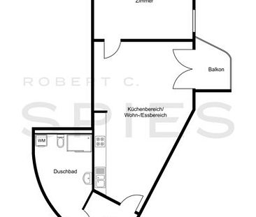 Moderne 2-Zimmer-Wohnung mit Balkon Nähe Klinikum - Foto 5