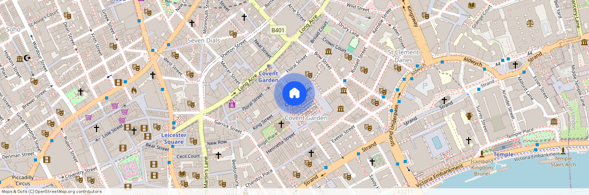 Fareham Street, Fitzrovia & Covent Garden