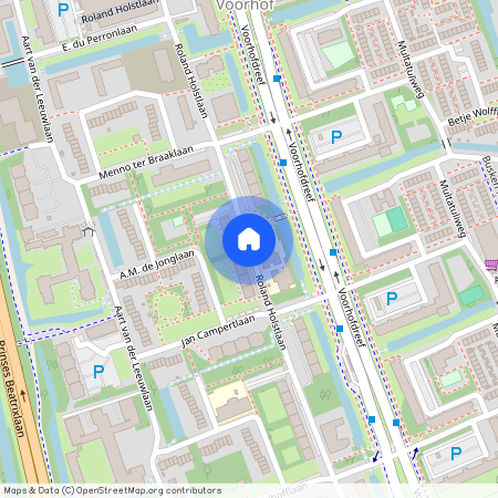 Roland Holstbuurt, 2624 KH, Roland Holstlaan, Delft