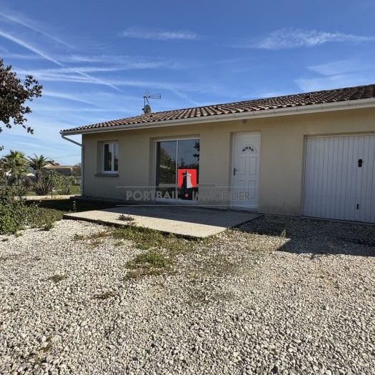 Maison mitoyenne 1 côté à louer, 3 pièces - Cavignac 33620 - Photo 1