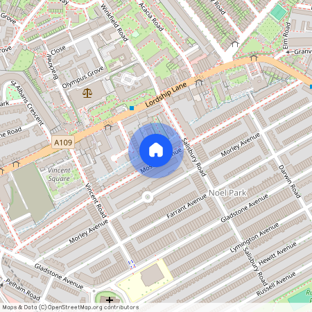 Moselle Avenue, Wood Green, N22