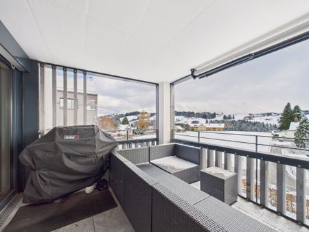 Moderne 3.5-Zimmer Wohnung mit wunderbarer Aussicht auf die Alpen in Teufen AR - Foto 5