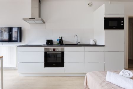 Gemeubileerde studio van 35m² te huur in Brussel - Photo 4