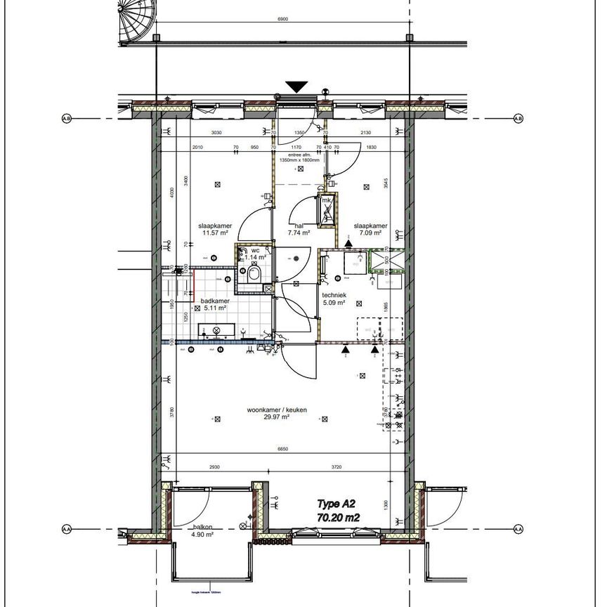 Appartement te huur: Burgemeester van Dijkesingel 218-M 2809 RD Gouda - Foto 1