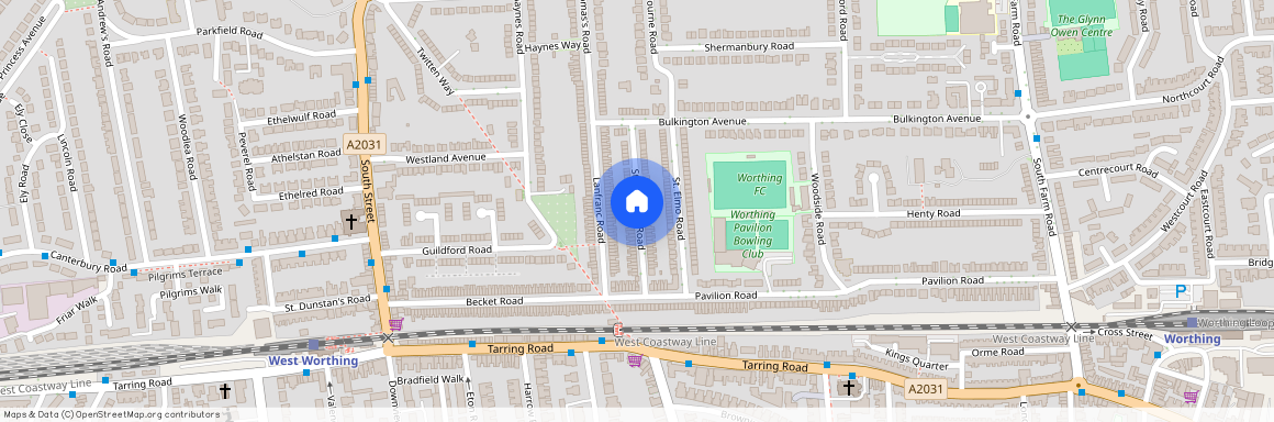 St Anselms Road, Worthing