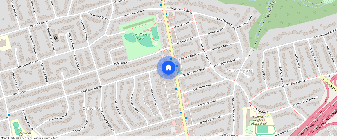 ** Bathurst Street, Toronto, Toronto, Toronto, M3H 1N1