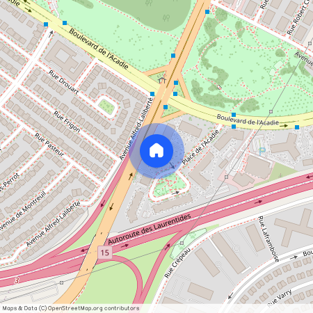 10150 Place de l'Acadie, app.1007, Montréal (Ahuntsic-Cartierville) (Nouveau Bordeaux), H4N 0C5