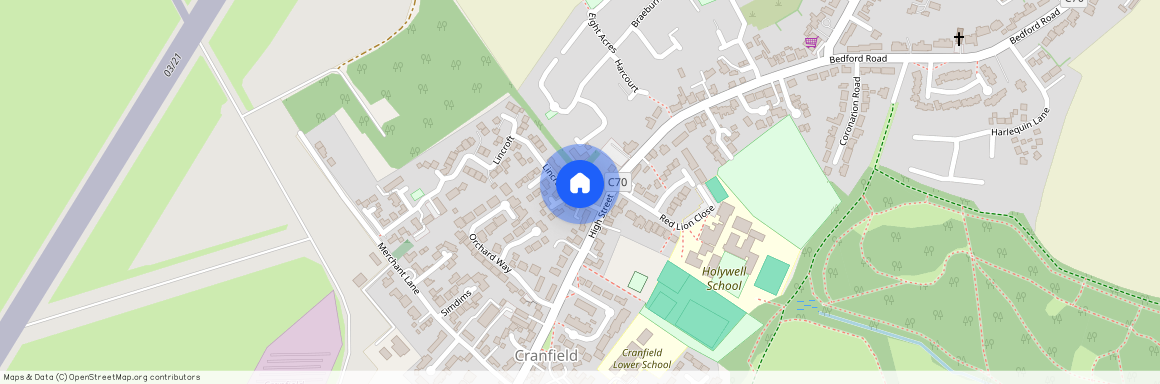 Lincroft, Cranfield, Bedfordshire, MK43