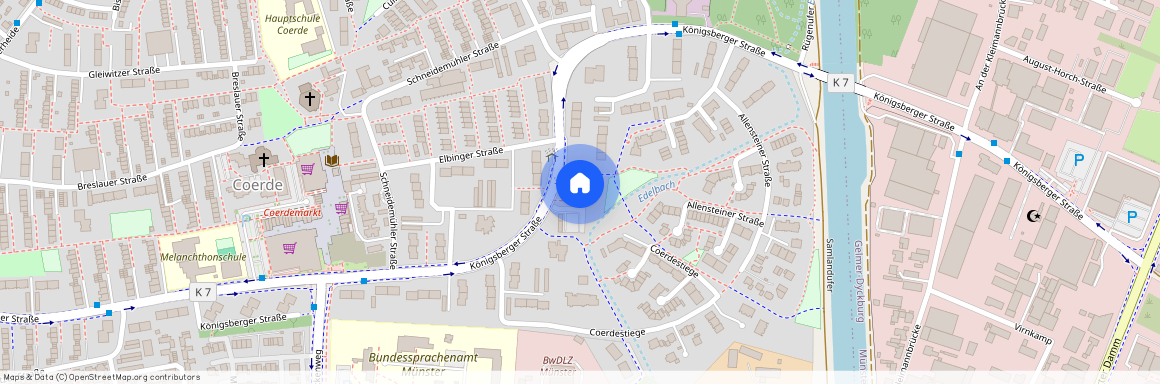 Königsberger Straße 136, 48157 Münster (Westfalen) - Coerde