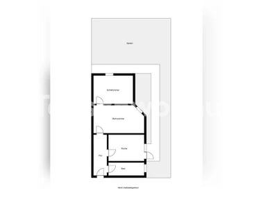 TAUSCHWOHNUNG Ruhiger 2-Zimmer Altbau mit eigenem Garten in Eimsbüttel - Photo 5