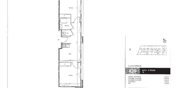 Location Appartement 3 pièces 51m² LYON 7ème - Photo 2