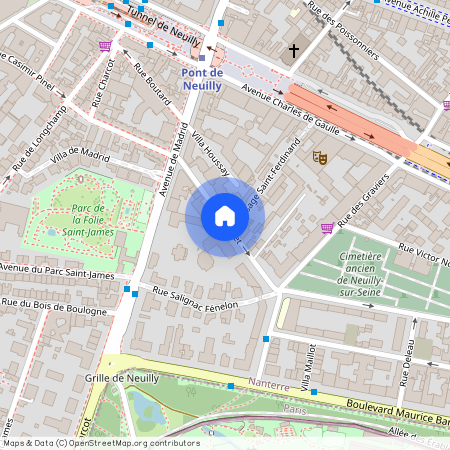 Neuilly-sur-Seine - Rue Pierret, Paris