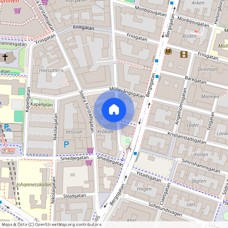 Rådmansvången, Malmö, Skåne, Södra Skolgatan 39