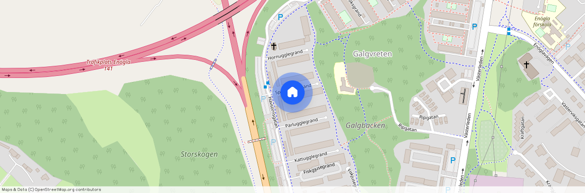 Sparvugglegränd, Enköping