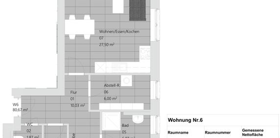 Neubau: 3-Zimmer-Wohnung mit Balkon - Foto 2