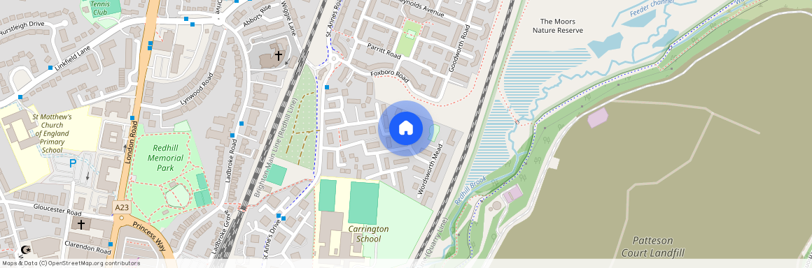 Wordsworth Mead, RH1