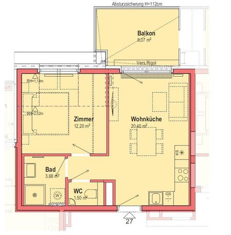 Dachgeschoß-Terrassenwohnung mit Top-Ausstattung und Weitblick in U3-Nähe - Foto 4