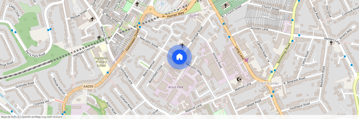 New John Street, Halesowen, West Midlands, B62