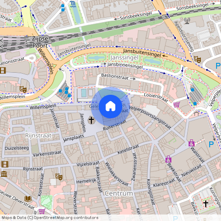 Rijnstraat, 6811 CN, Doelenstraat, Arnhem