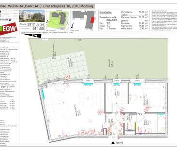 2-Zimmer-Wohnung mit Terrasse und Garten, Top 2 - Foto 2
