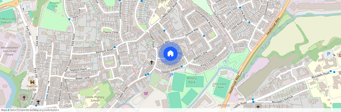 Siddalls Gardens, Tiverton, EX16