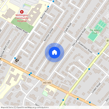 Clyde Road, West Didsbury, Manchester, M20