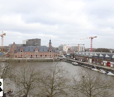 Tof appartement met zicht op de binnendijle aan de Winketkaai - Foto 1