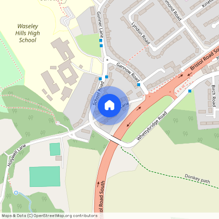 Holywell Lane, Rubery, Rednal, Birmingham, B45