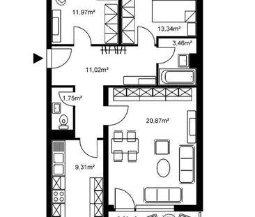 Schöne 3 Zimmer Wohnung sucht Nachmieter - Photo 5