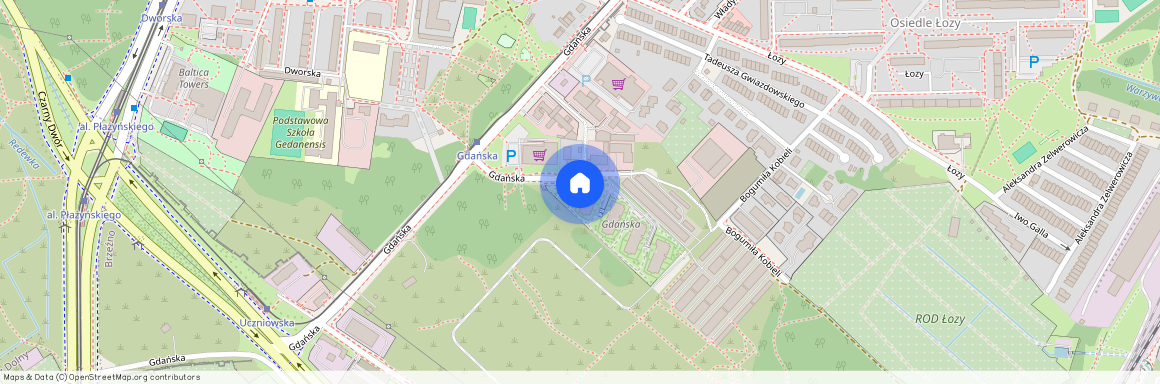 ul. Gdańska, Brzeźno, Gdańsk, pomorskie