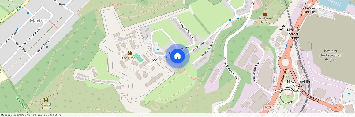 Citadel Road, Dover, Kent, CT17