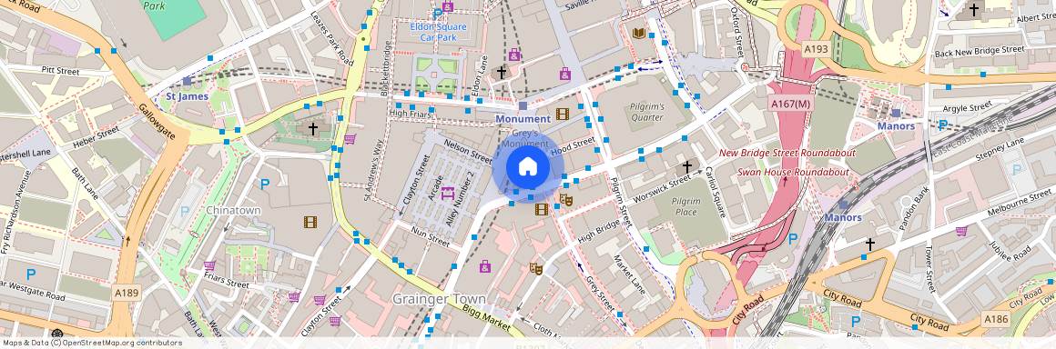 55 Degrees North, City Centre