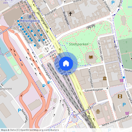 Järnvägsgatan, Helsingborg