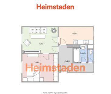 Pronájem bytu 2+1 56 m - Fotografie 4