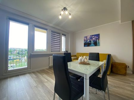 3 pokoje, 47m2, balkon, IV piętro, umeblowane, Os. Korczak - Photo 2